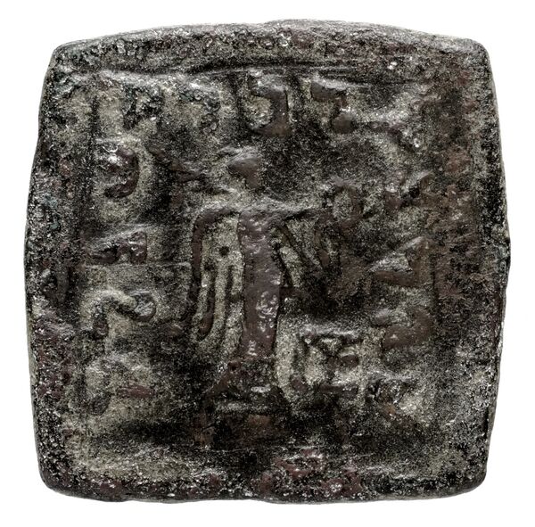 Bactrian and Indo-Greek Coinage Menander I 31.3, реверс, bnf-bigr