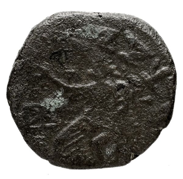Bactrian and Indo-Greek Coinage Hermaeus 20.1, реверс, bnf-bigr