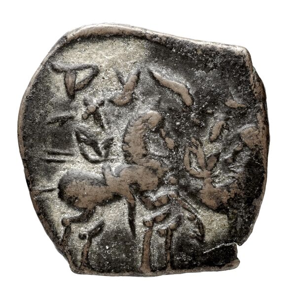 Bactrian and Indo-Greek Coinage Eucratides I 23, реверс, bnf-bigr
