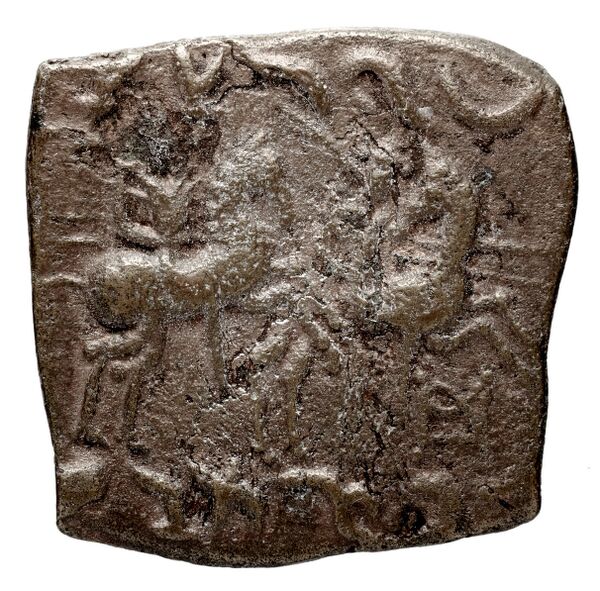 Bactrian and Indo-Greek Coinage Eucratides I 22.17, реверс, bnf-bigr