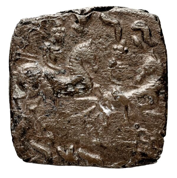 Bactrian and Indo-Greek Coinage Eucratides I 22.17, реверс, bnf-bigr