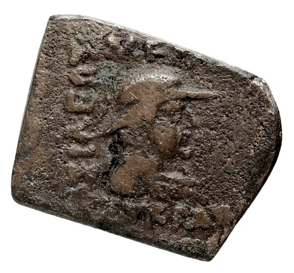 Bactrian and Indo-Greek Coinage Eucratides I 23, аверс, bnf-bigr