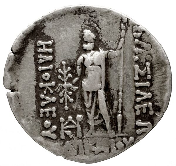 Bactrian and Indo-Greek Coinage Heliocles I 1.2, реверс, bnf-bigr