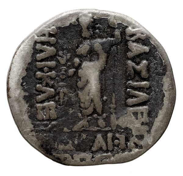 реверс Bactrian and Indo-Greek Coinage Heliocles I 3.3
