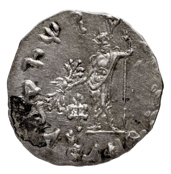 реверс Bactrian and Indo-Greek Coinage Heliocles II 8.3