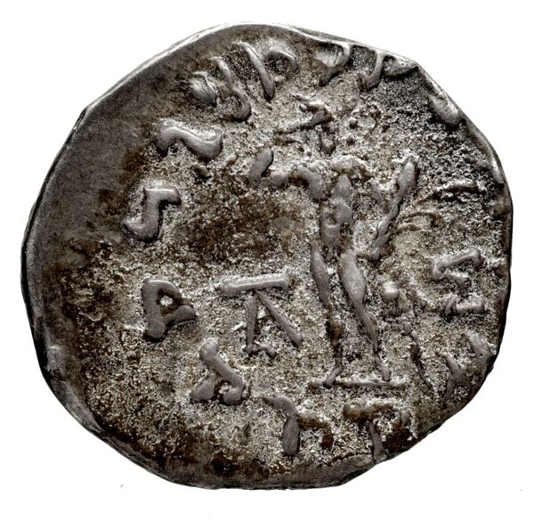 Bactrian and Indo-Greek Coinage Lysias 10.1, реверс, bnf-bigr