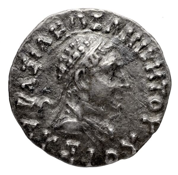 Bactrian and Indo-Greek Coinage Lysias 6.1, аверс, bnf-bigr