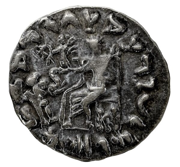 Bactrian and Indo-Greek Coinage Antialcidas 15.2, реверс, bnf-bigr