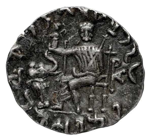 Bactrian and Indo-Greek Coinage Antialcidas 15.1, реверс, bnf-bigr