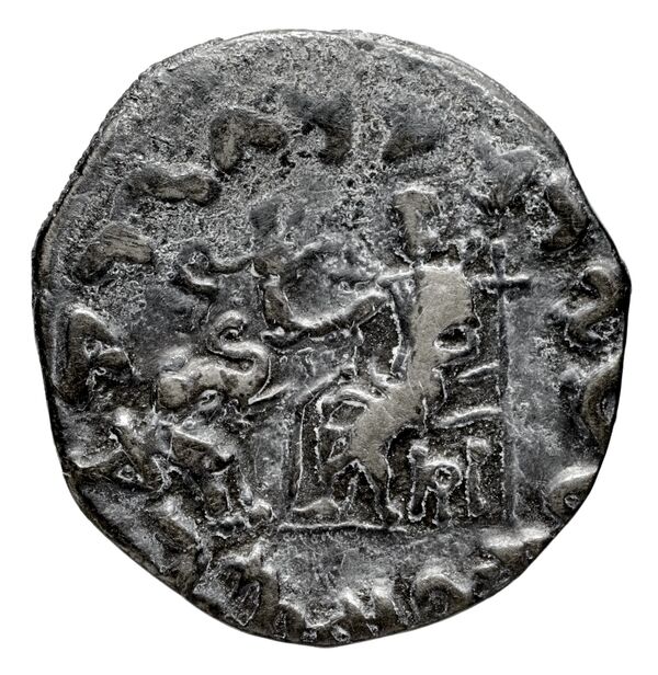 Bactrian and Indo-Greek Coinage Antialcidas 15.2, реверс, bnf-bigr