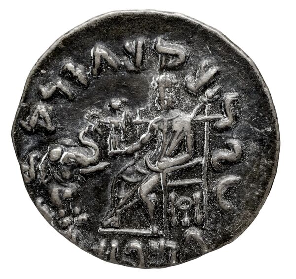 Bactrian and Indo-Greek Coinage Antialcidas 19.1, реверс, bnf-bigr