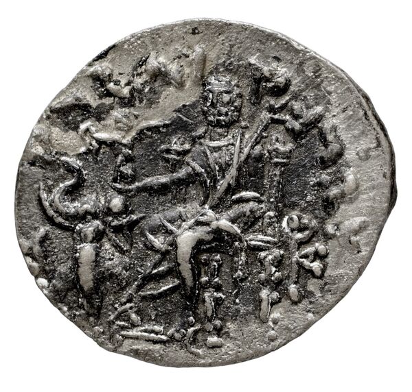 Bactrian and Indo-Greek Coinage Antialcidas 18.4, реверс, bnf-bigr