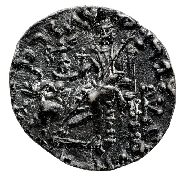 Bactrian and Indo-Greek Coinage Antialcidas 18.4, реверс, bnf-bigr