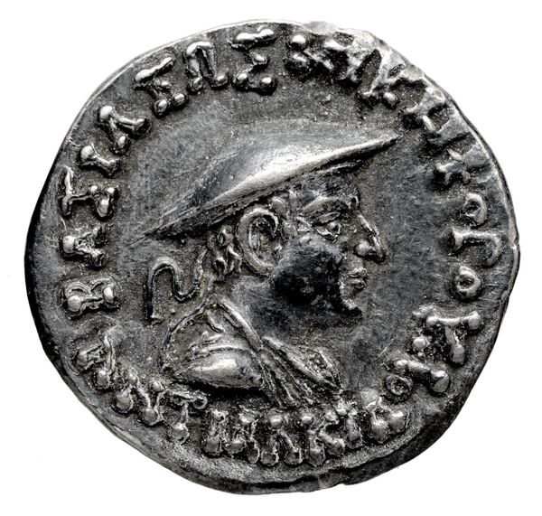 аверс Bactrian and Indo-Greek Coinage Antialcidas 20.1
