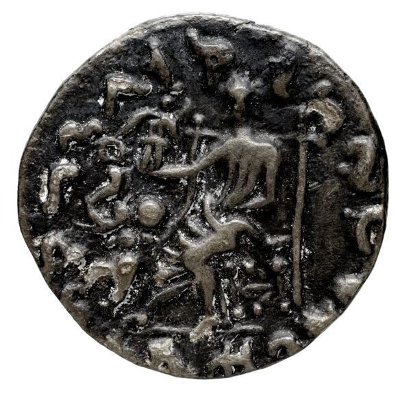 Bactrian and Indo-Greek Coinage Antialcidas 18.5, реверс, bnf-bigr