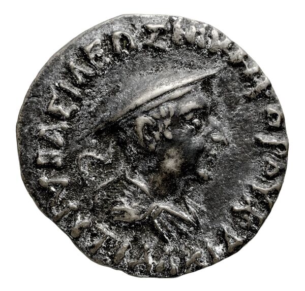 аверс Bactrian and Indo-Greek Coinage Antialcidas 18.5