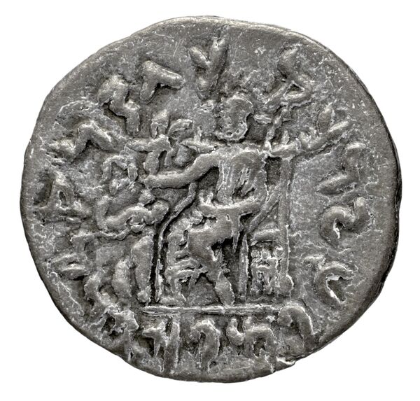 Bactrian and Indo-Greek Coinage Antialcidas 17.2, реверс, bnf-bigr