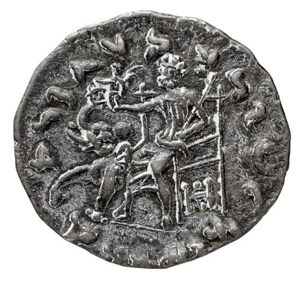 реверс Bactrian and Indo-Greek Coinage Antialcidas 12.2