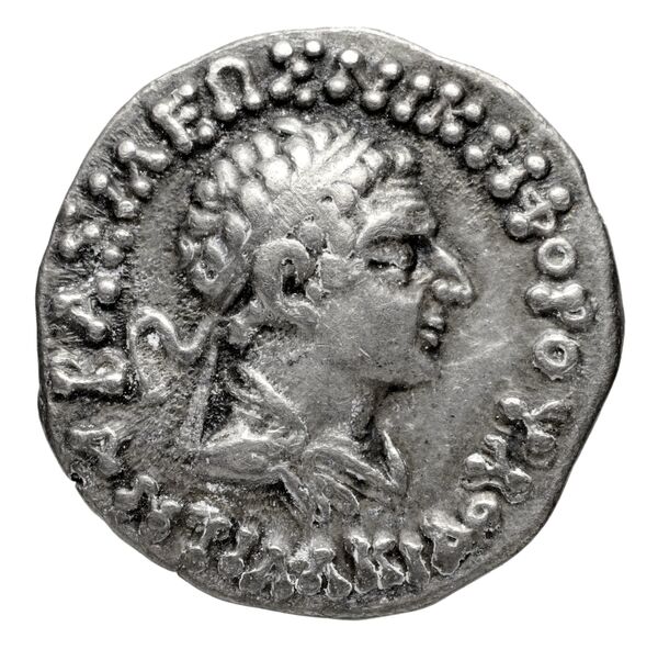 Bactrian and Indo-Greek Coinage Antialcidas 12.2, аверс, bnf-bigr