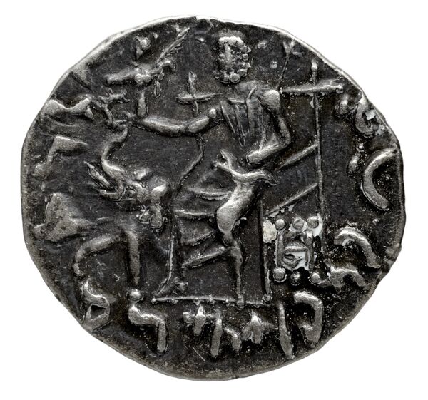 Bactrian and Indo-Greek Coinage Antialcidas 12.2, реверс, bnf-bigr