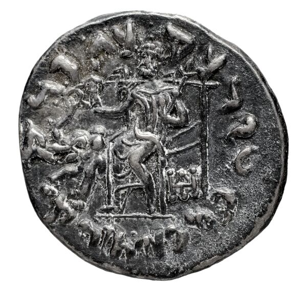 Bactrian and Indo-Greek Coinage Antialcidas 12.2, реверс, bnf-bigr