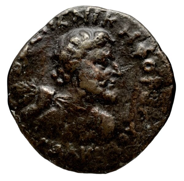 Bactrian and Indo-Greek Coinage Antialcidas 21.1, аверс, bnf-bigr
