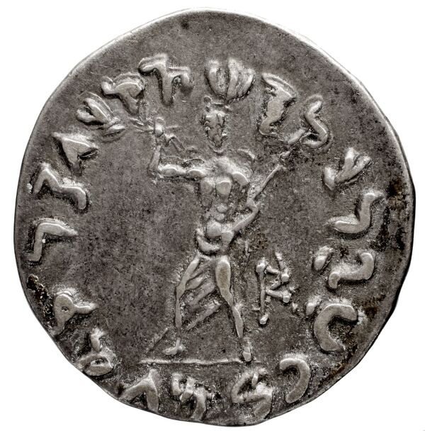 реверс Bactrian and Indo-Greek Coinage Archebius 2.2