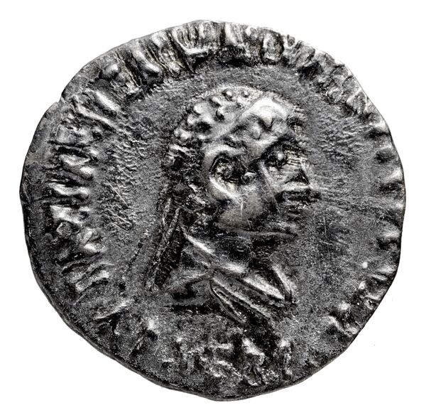 Bactrian and Indo-Greek Coinage Archebius 11.3, аверс, bnf-bigr