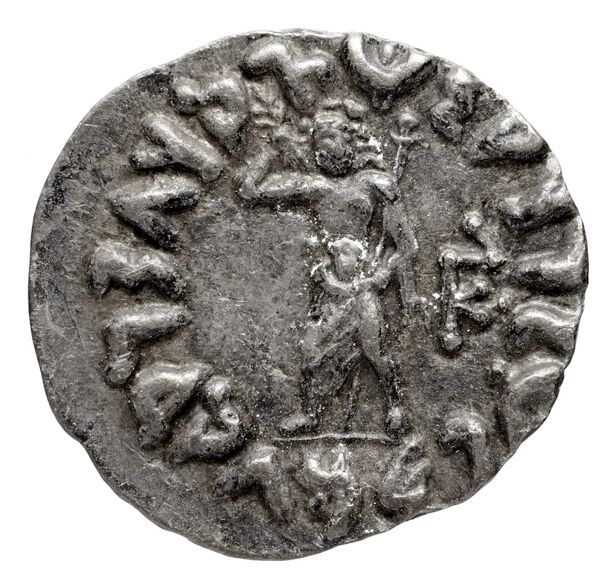 реверс Bactrian and Indo-Greek Coinage Archebius 12.1
