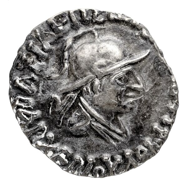 Bactrian and Indo-Greek Coinage Archebius 12.1, аверс, bnf-bigr