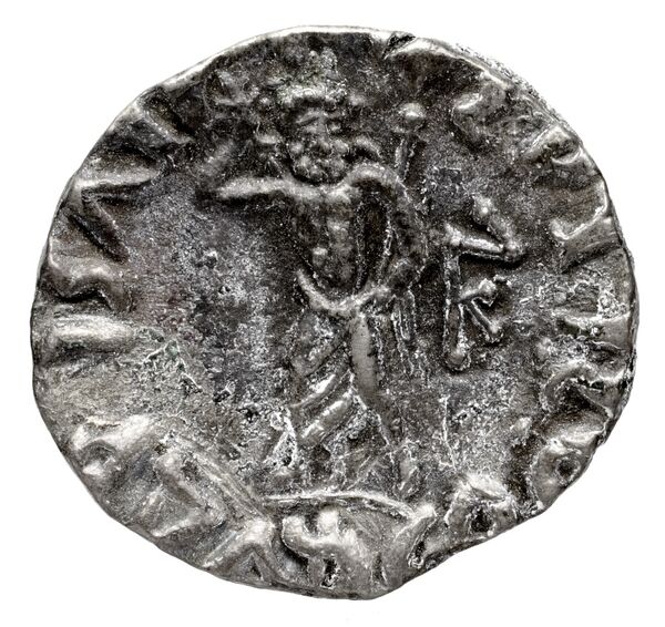 Bactrian and Indo-Greek Coinage Archebius 12.1, реверс, bnf-bigr