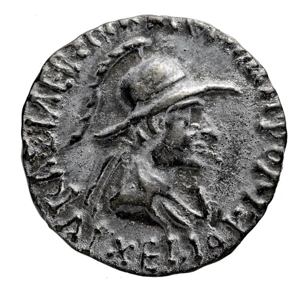 Bactrian and Indo-Greek Coinage Archebius 12.1, аверс, bnf-bigr
