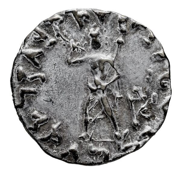 Bactrian and Indo-Greek Coinage Archebius 12.1, реверс, bnf-bigr