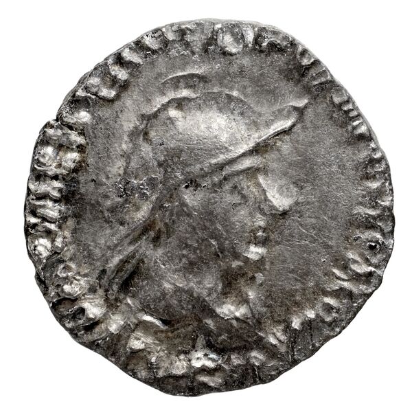 Bactrian and Indo-Greek Coinage Archebius 12.1, аверс, bnf-bigr