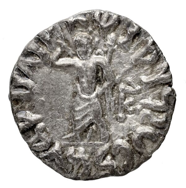 Bactrian and Indo-Greek Coinage Archebius 12.1, реверс, bnf-bigr