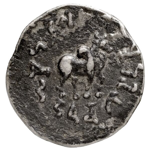 Bactrian and Indo-Greek Coinage Apollodotus I 2, реверс, bnf-bigr