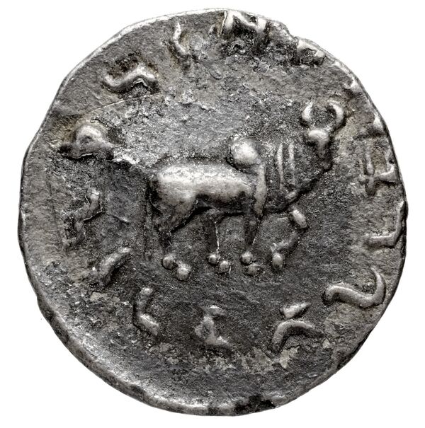 Bactrian and Indo-Greek Coinage Apollodotus I 2, реверс, bnf-bigr