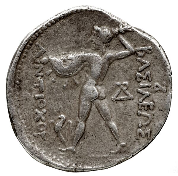 Antiochus Nicator of Bactria rev