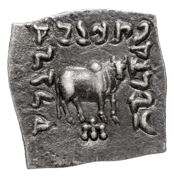Bactrian and Indo-Greek Coinage Apollodotus I 4.7, реверс, bnf-bigr