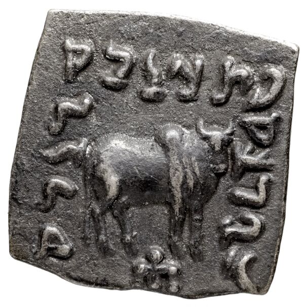 Bactrian and Indo-Greek Coinage Apollodotus I 4.7, реверс, bnf-bigr