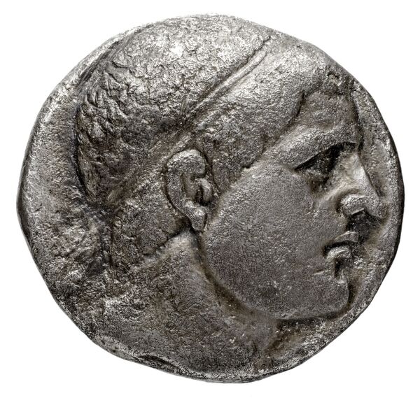 Bactrian and Indo-Greek Coinage Diodotus I or Diodotus II 2.2, аверс, bnf-bigr