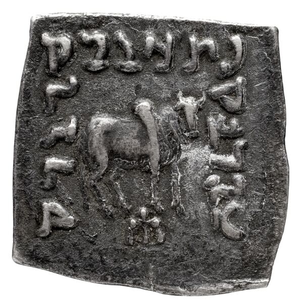 Bactrian and Indo-Greek Coinage Apollodotus I 4.7, реверс, bnf-bigr
