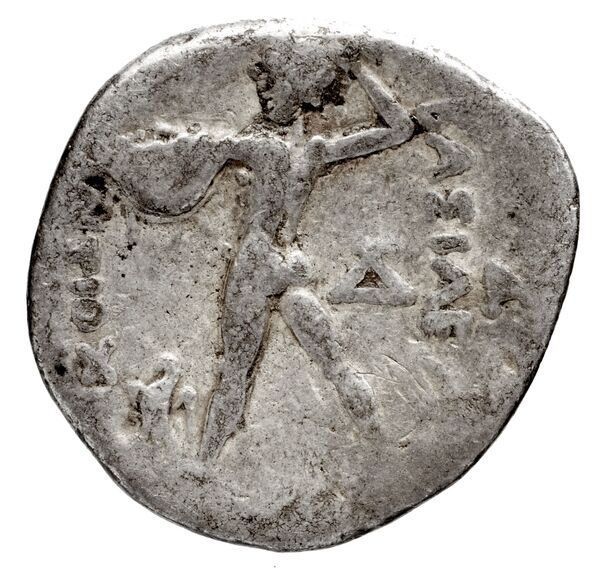 Antiochus Nicator of Bactria rev