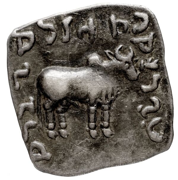 Bactrian and Indo-Greek Coinage Apollodotus I 4.6, реверс, bnf-bigr
