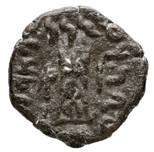 реверс Bactrian and Indo-Greek Coinage Apollodotus II 10.1