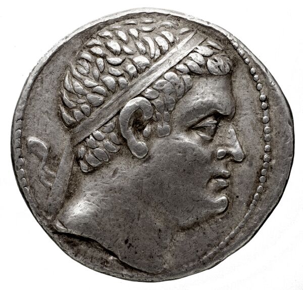 Bactrian and Indo-Greek Coinage Euthydemus I 2.11, аверс, bnf-bigr