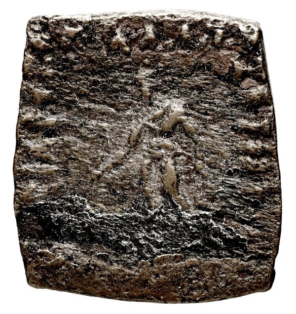 Bactrian and Indo-Greek Coinage Apollodotus I 6.22, аверс, bnf-bigr