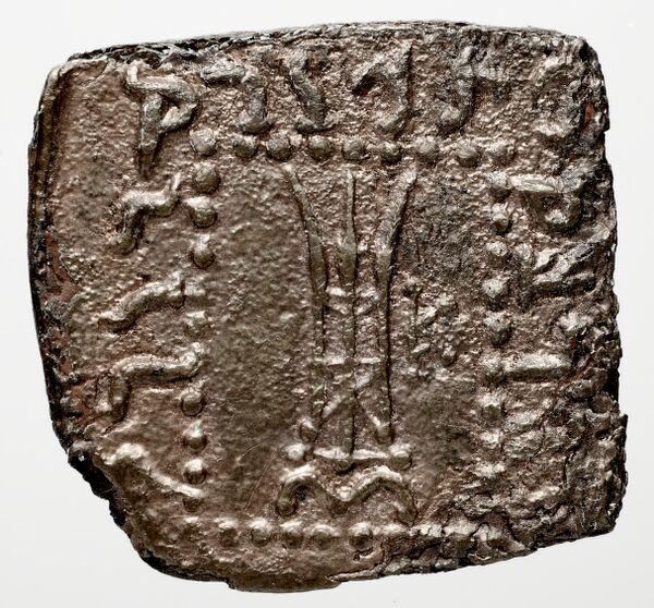Bactrian and Indo-Greek Coinage Apollodotus I 6.5, реверс, bnf-bigr