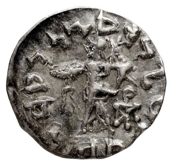 Bactrian and Indo-Greek Coinage Apollodotus II 3.4, реверс, bnf-bigr