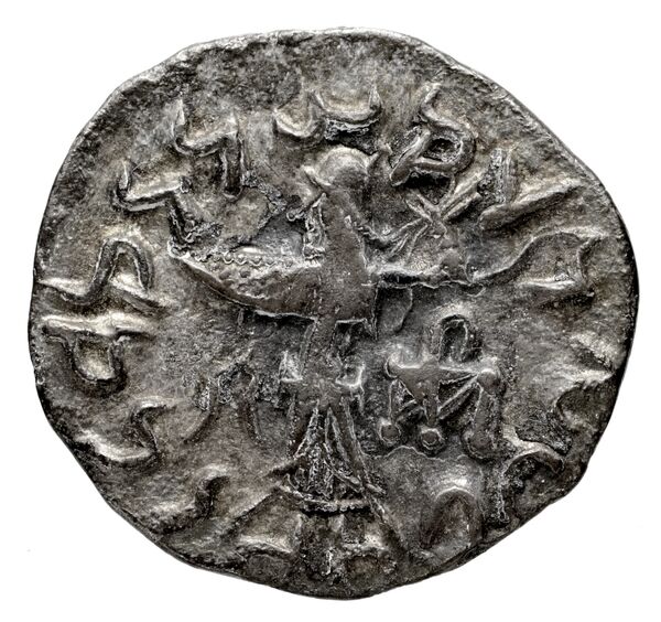 Bactrian and Indo-Greek Coinage Apollodotus II 3.4, реверс, bnf-bigr